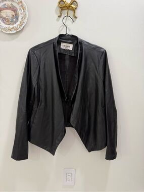BB Dakota Vegan Leather Jacket Size L
